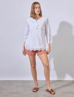 BLUSA BLANCA LIBRETE