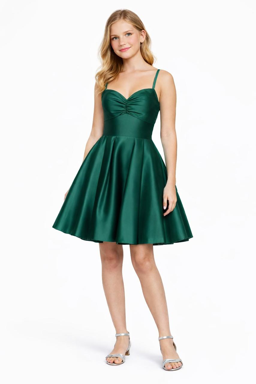Vestido verde oscuro